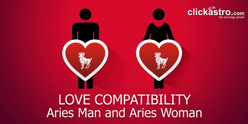 Aries Love Compatibility Aries Man With Aries Woman Clickastro