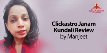 Clickastro Review about Janam Kundali by Manjeet