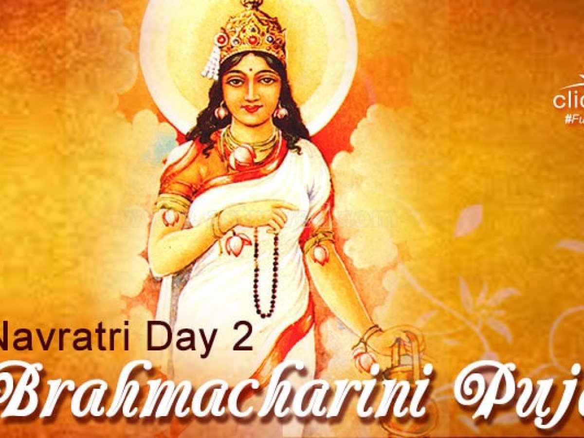 Navratri Day 2 – Brahmacharini Puja - clickastro.com