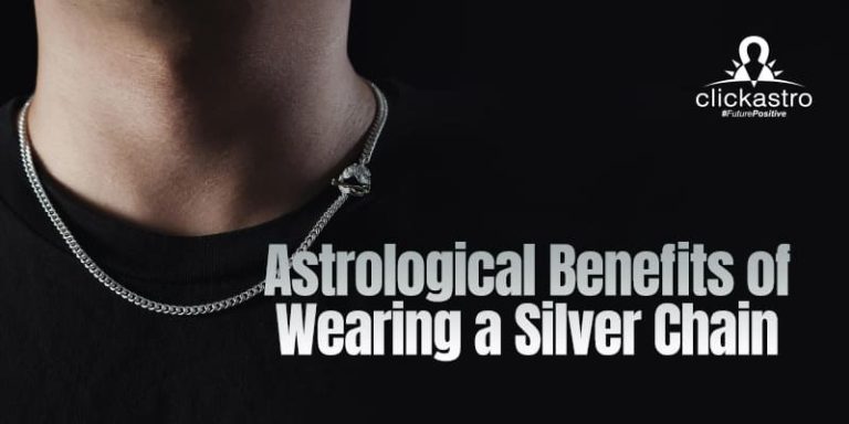 Benefits Of Wearing Silver Chain In Neck